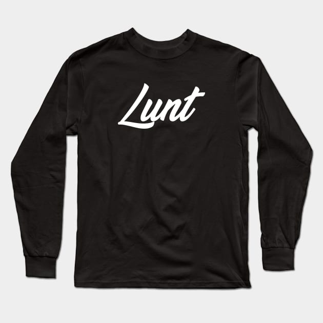 Lunt Long Sleeve T-Shirt by Eugene and Jonnie Tee's